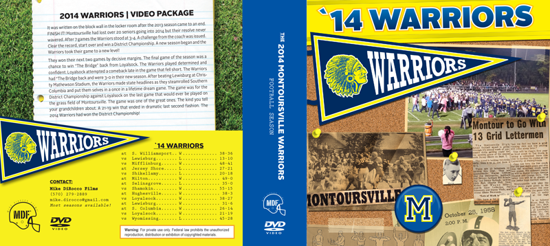 Mike DiRocco Films Package Design